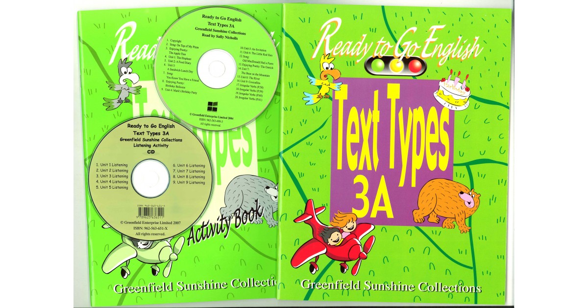 Ready to Go English Text Types 3A (Book+Activity Book+CDs)