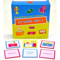 Thematic Vocabulary Building Game - At Home (Set 1) Thematic Vocabulary Building Game - At Home (Set 1)