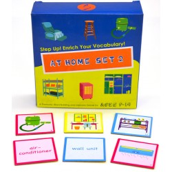Thematic Vocabulary Building Game - At Home (Set 2) Thematic Vocabulary Building Game - At Home (Set 2)