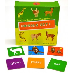 Thematic Vocabulary Building Game - Animals (Set 1) Thematic Vocabulary Building Game - Animals (Set 1)