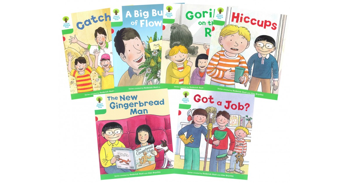 洋書 oxford reading tree stage2 & 3 Oxford Reading Tree: Stage 2 Stories: Pack of 6: Hunt