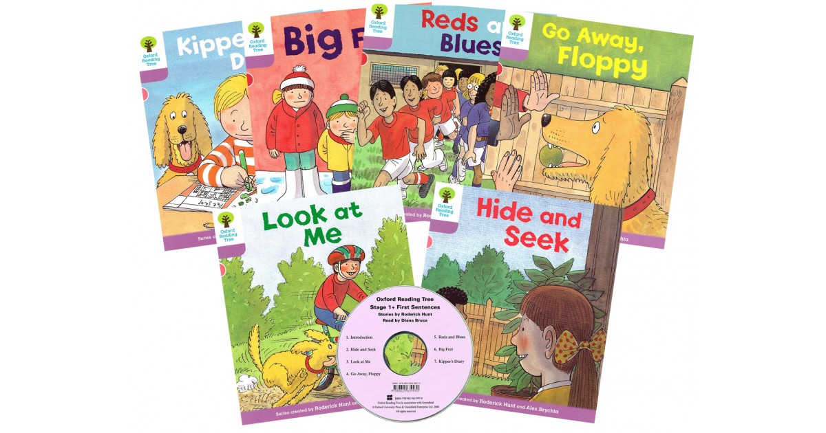 Oxford Reading Tree Stage 1+ First Sentences Stories (6