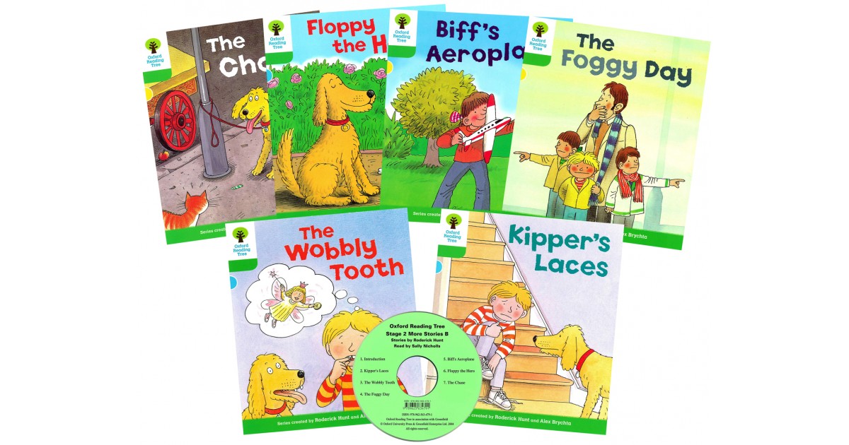 本命ギフト Oxford Reading Tree Stage 2 More Stories B (6 titles+CD) 絵本・児童書