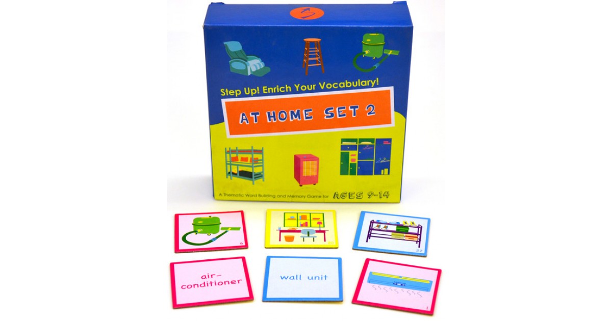 Thematic Vocabulary Building Game At Home (Set 2)