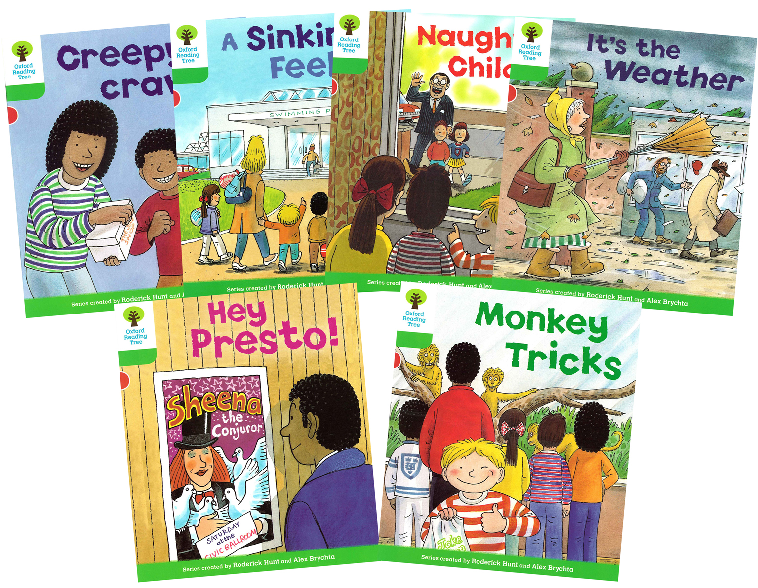 Oxford Reading Tree Stage 2 Patterned Stories (6 titles)