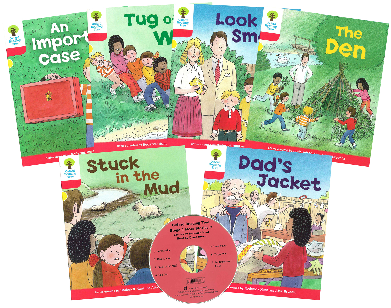 Oxford Reading Tree Stage 4 More Stories C (6 titles+CD)